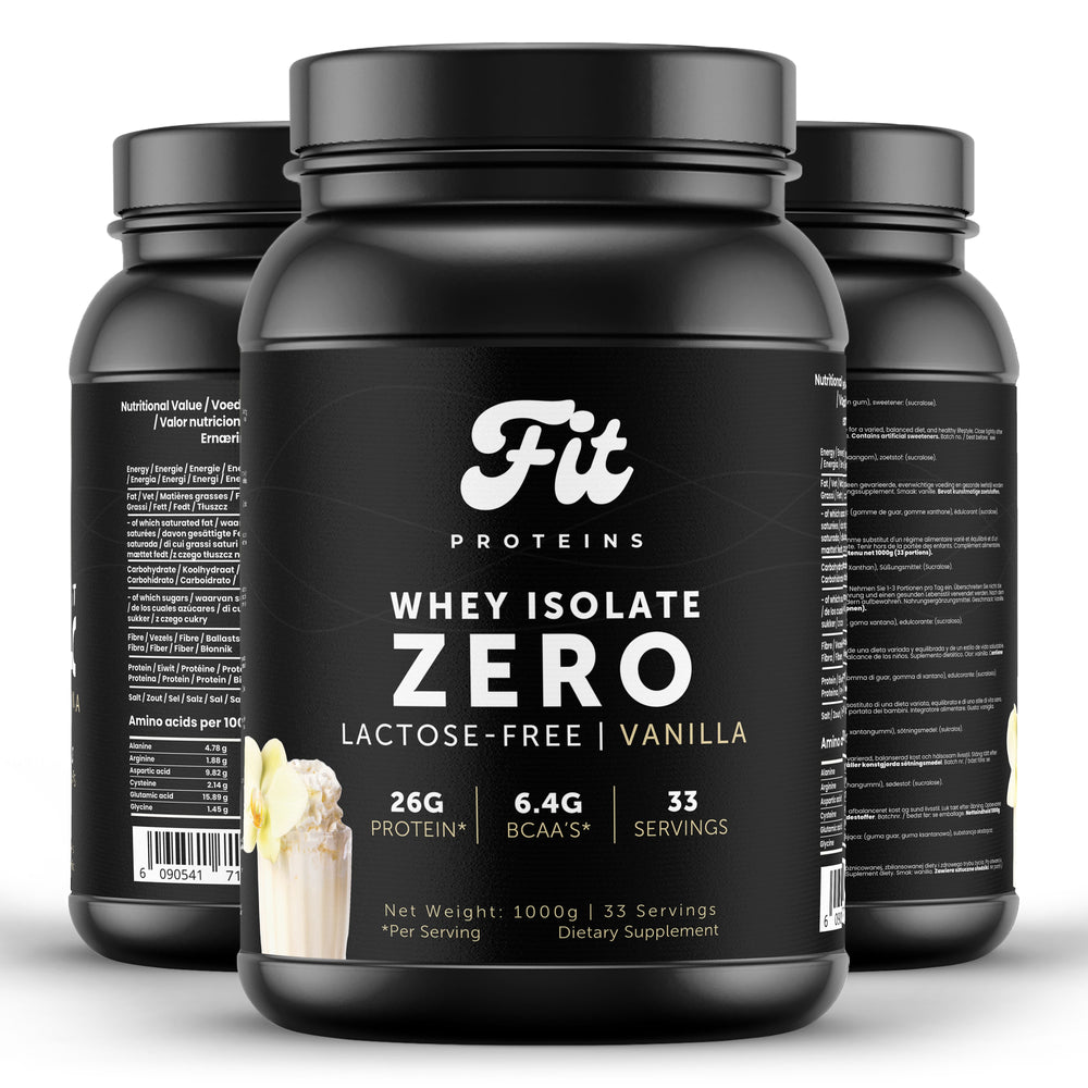 Whey Zero Isolate (lactosevrije eiwitpoeder)